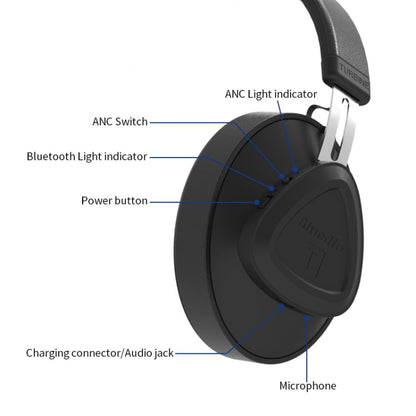 Bluedio TMS Bluetooth Version 5.0 Headset Bluetooth Headset Can Connect Cloud Data to APP(Yellow) - Headset & Headphone by Bluedio | Online Shopping South Africa | PMC Jewellery