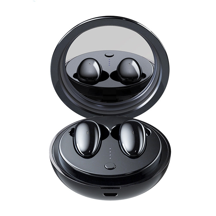 REMAX TWS-9 Bluetooth Wireless Stereo Earphone with Charging Box(Black) - TWS Earphone by REMAX | Online Shopping South Africa | PMC Jewellery | Buy Now Pay Later Mobicred