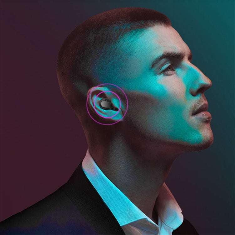 L-21 9D Sound Effects Bluetooth 5.0 Touch Wireless Bluetooth Earphone with Charging Box, Support HD Call (White) - Bluetooth Earphone by PMC TechLife | Online Shopping South Africa | PMC TechLife