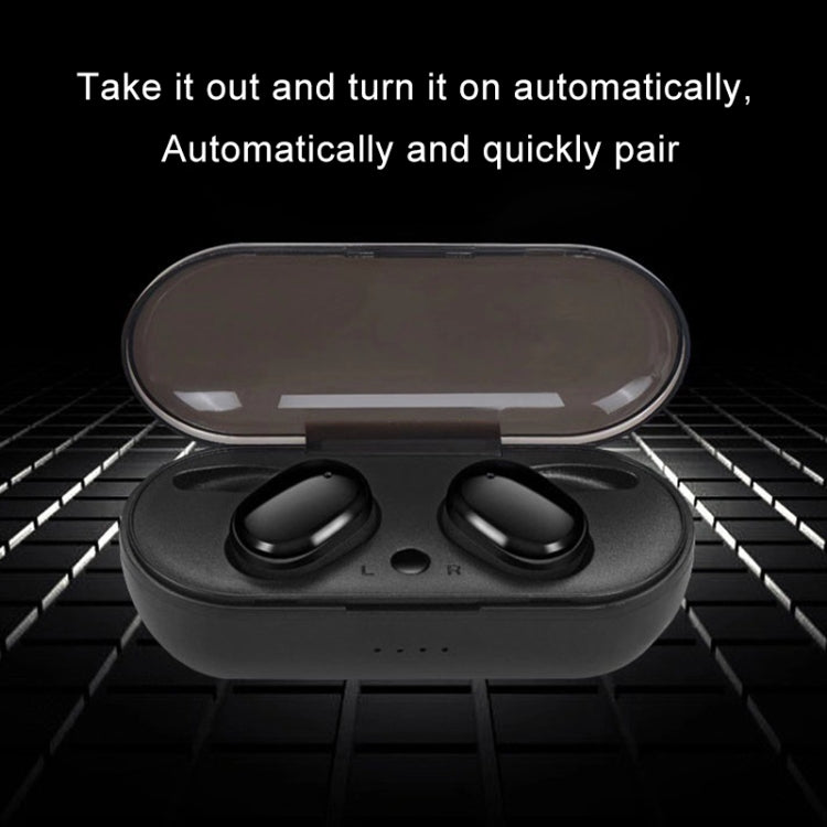 TWS-4 IPX5 Waterproof Bluetooth 5.0 Touch Wireless Bluetooth Earphone with Charging Box, Support HD Call & Voice Prompts(White) - TWS Earphone by PMC TechLife | Online Shopping South Africa | PMC TechLife