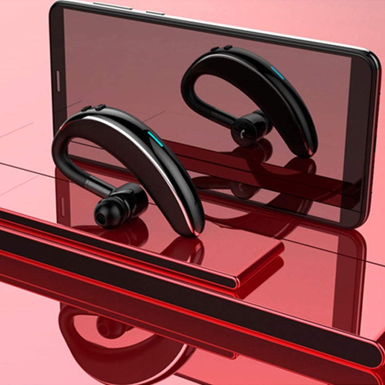 V7 Bluetooth 5.0 Business Style Wireless Stereo Sports Bluetooth Earphone, Support Inform Caller Name (Black) - Bluetooth Earphone by PMC TechLife | Online Shopping South Africa | PMC TechLife