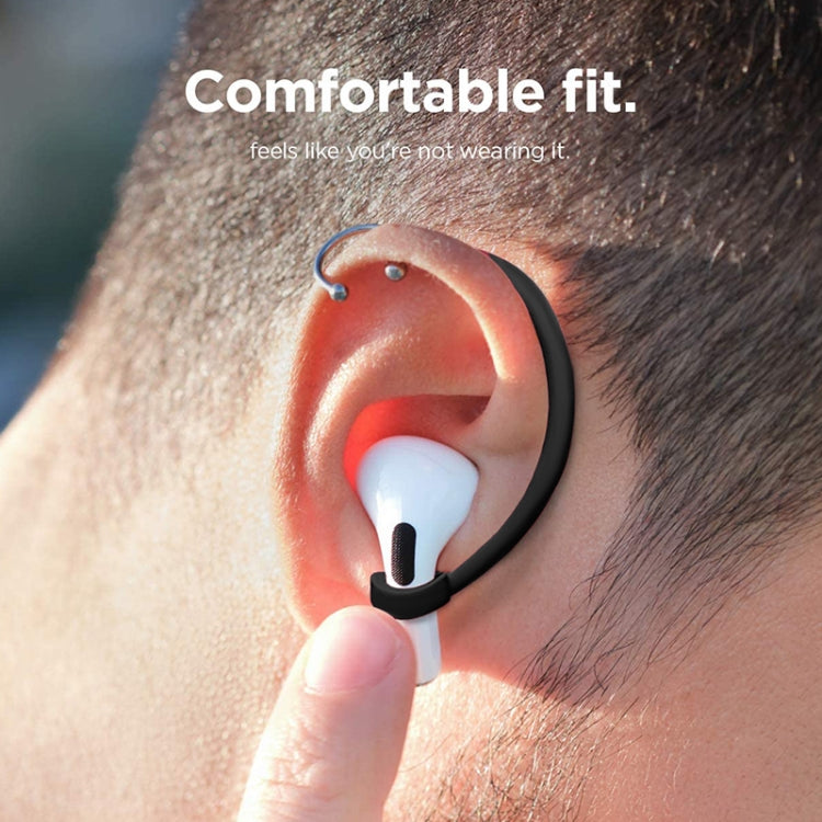 For AirPods 1 / 2 / Pro Anti-lost Silicone Earphone Ear-hook(Black) - Anti-lost & Holder by PMC Jewellery | Online Shopping South Africa | PMC Jewellery