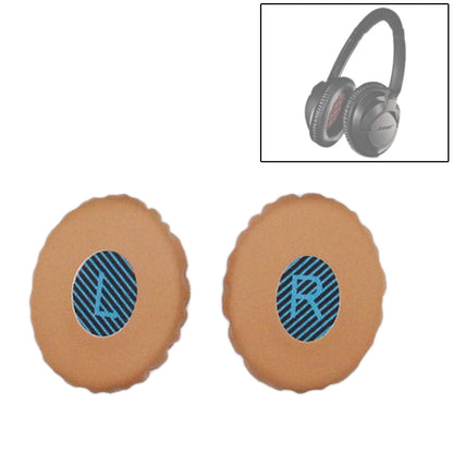 1 Pair For Bose OE2 / OE2i / SoundTrue Headset Cushion Sponge Cover Earmuffs Replacement Earpads(Khaki) - Earmuff & Pad by PMC Jewellery | Online Shopping South Africa | PMC Jewellery