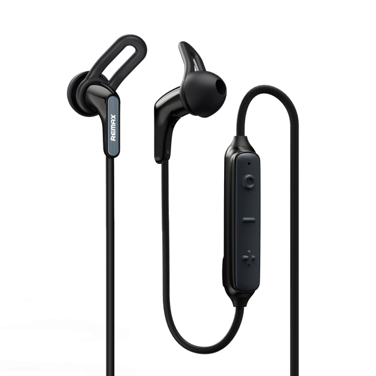 REMAX RB-S27 Sports Music Bluetooth V5.0 Wireless Earphone, Support Hands-free (Black) - Neck-mounted Earphone by REMAX | Online Shopping South Africa | PMC Jewellery | Buy Now Pay Later Mobicred