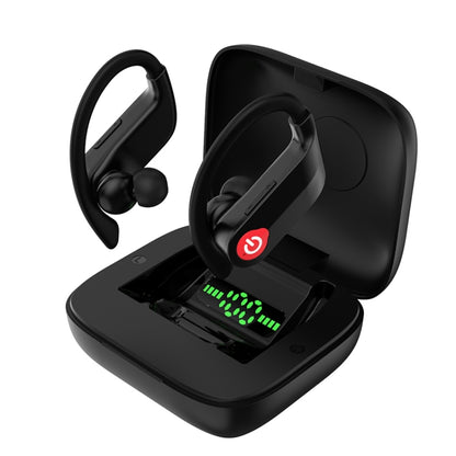 Q83 Wireless Ear-mounted Sports Bluetooth Earphone with Charging Box, Supports Three-screen LED Power Display & Power Bank - Bluetooth Earphone by PMC Jewellery | Online Shopping South Africa | PMC Jewellery