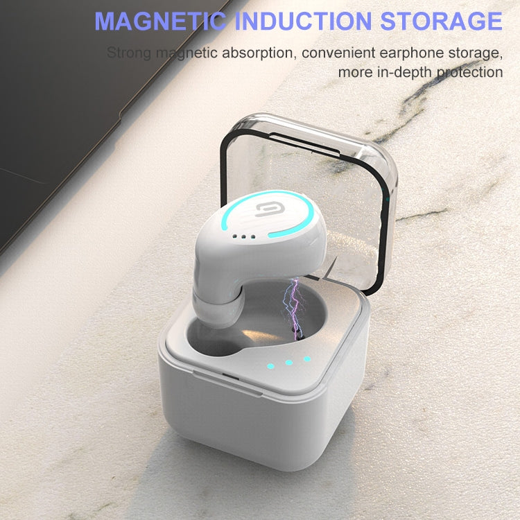 M-B8 Bluetooth 5.0 Mini Invisible In-ear Stereo Wireless Bluetooth Earphone with Charging Box (Gold) - TWS Earphone by PMC TechLife | Online Shopping South Africa | PMC TechLife