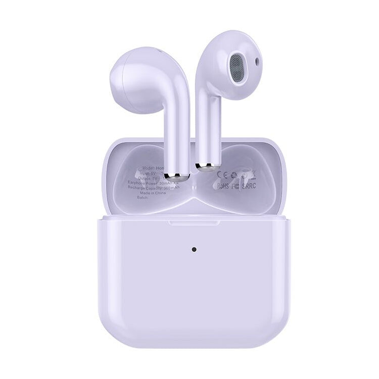 Mijiaer TN22 Bluetooth 5.1 True Wireless Stereo Bluetooth Earphone(Purple) - TWS Earphone by PMC TechLife | Online Shopping South Africa | PMC TechLife
