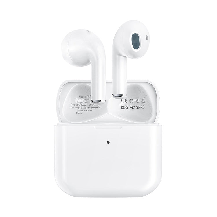 Mijiaer TN22 Bluetooth 5.1 True Wireless Stereo Bluetooth Earphone(White) - TWS Earphone by PMC TechLife | Online Shopping South Africa | PMC TechLife