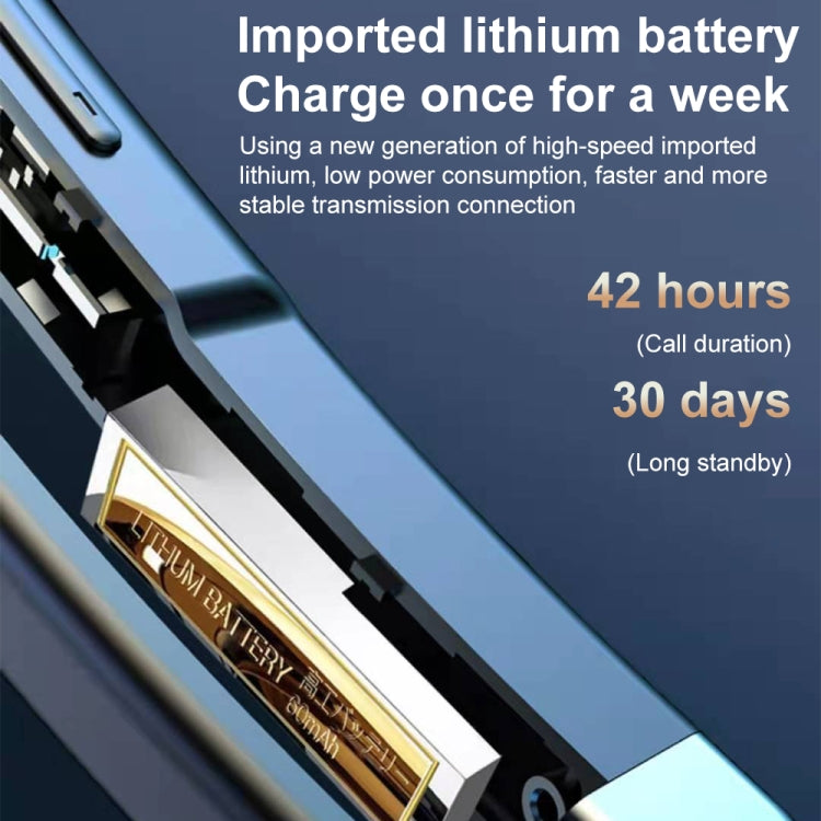 YYK-520 Single Rotatable Earhook Noise Cancelling Wireless Bluetooth Earphone, Specification: Simplified Version - Bluetooth Earphone by PMC TechLife | Online Shopping South Africa | PMC TechLife