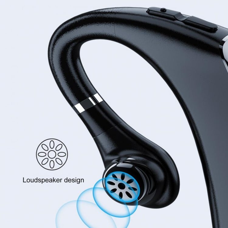 DS800 Bluetooth 5.0 Universal Hanging Ear Style Business Sports Wireless Bluetooth Earphone, Classic Version (Silver) - Bluetooth Earphone by PMC TechLife | Online Shopping South Africa | PMC TechLife