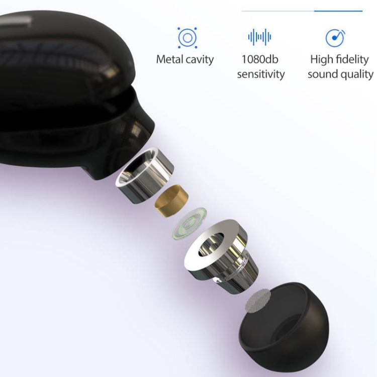 X9 Wireless Bluetooth 5.0 Mini In-Ear Unilateral Earphone(White) - Bluetooth Earphone by PMC TechLife | Online Shopping South Africa | PMC TechLife