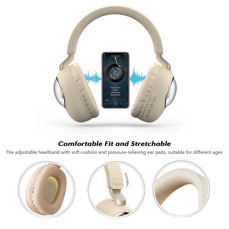 B4 RGB Cartoon Stereo Headset Wireless Bluetooth Headphones (Black) - Headset & Headphone by PMC TechLife | Online Shopping South Africa | PMC TechLife