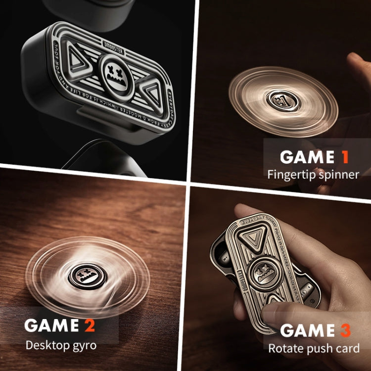D MOOSTER D15 IPX4 Wireless Bluetooth 5.3 Earphone Fingertip Spinner (Silver) - free shipping - PMC TechLife - Order now!