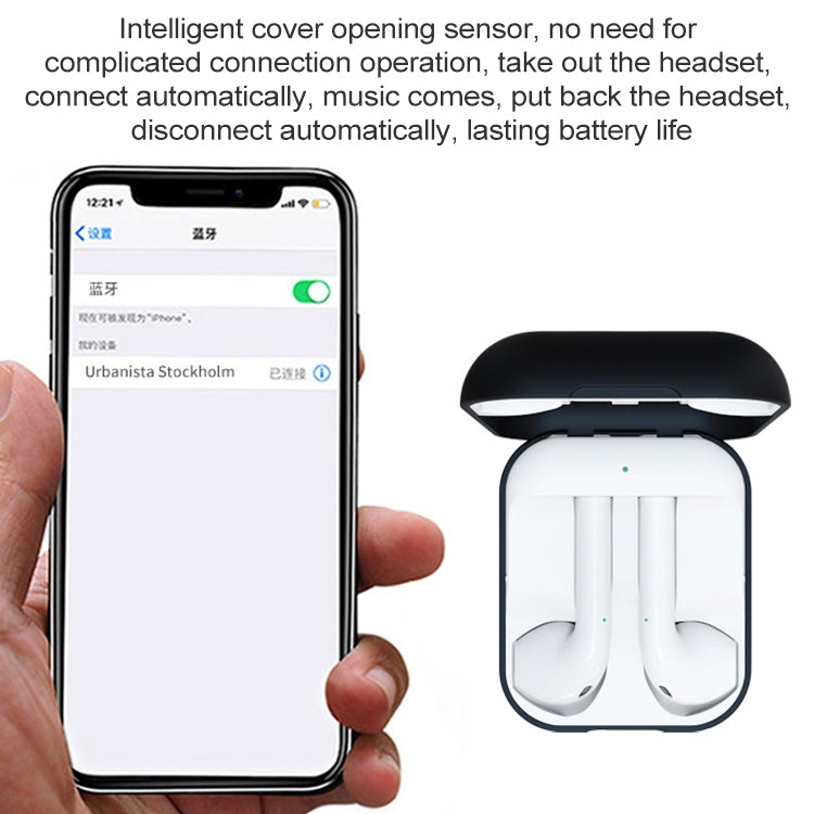 R300 TWS Bluetooth 5.0 Waterproof Wireless Binaural Sport Bluetooth Headset(Blue) - TWS Earphone by PMC TechLife | Online Shopping South Africa | PMC TechLife