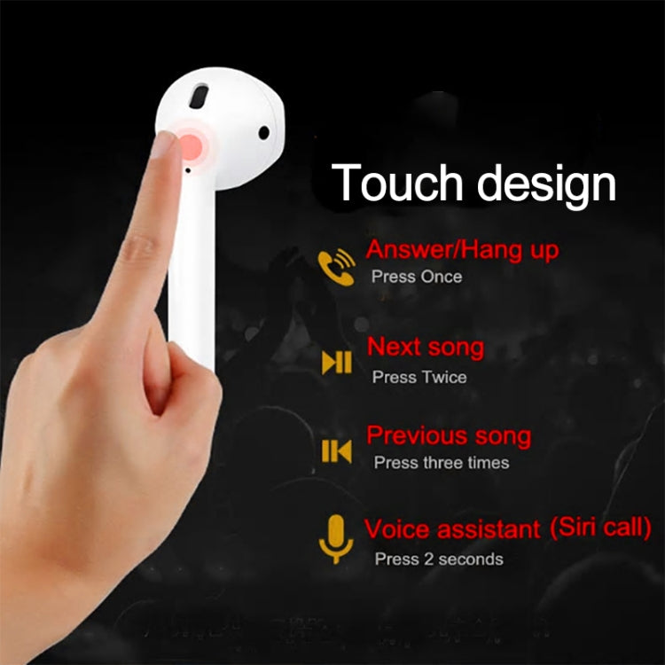 Lanpice XY-PODS10 TWS Bluetooth Headset 5.0 Full Touch Support Open Cover Popup Bluetooth Headset Support Wireless Charge Function - TWS Earphone by PMC TechLife | Online Shopping South Africa | PMC TechLife