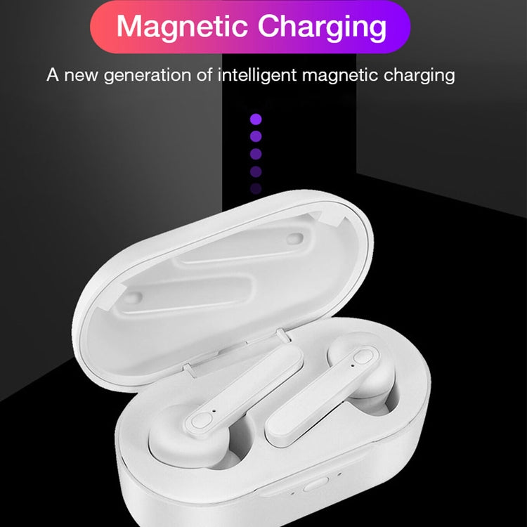 DT-5 IPX Waterproof Bluetooth 5.0 Wireless Bluetooth Earphone with Magnetic Charging Box, Support Call & Power Bank Function(Pink) - Bluetooth Earphone by PMC Jewellery | Online Shopping South Africa | PMC Jewellery