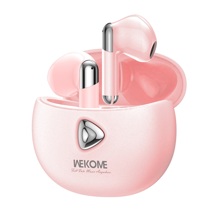 WK V53 Dot Color Series TWS Wireless Bluetooth Noise Canceling Earphones (Pink) - TWS Earphone by WK | Online Shopping South Africa | PMC Jewellery
