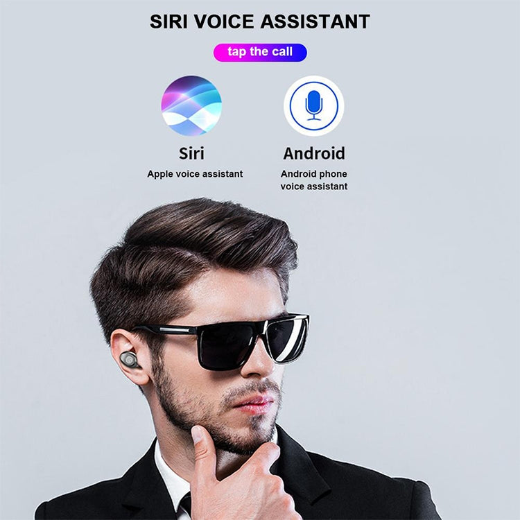 F9 TWS V5.0 Touch Control Binaural Wireless Bluetooth Headset with Charging Case and Digital Display - TWS Earphone by PMC TechLife | Online Shopping South Africa | PMC TechLife
