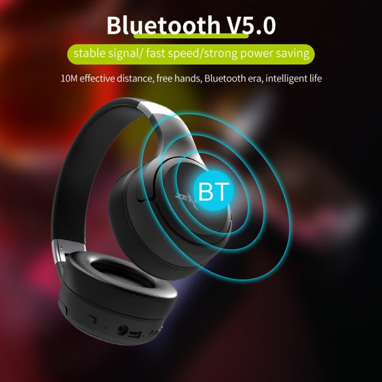 ZEALOT B28 Folding Headband Bluetooth Stereo Music Headset with Display (Red) - free shipping - PMC TechLife - Order now!