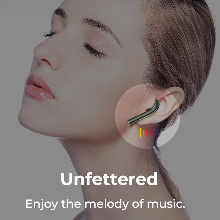 J18 Bluetooth 5.0 TWS Wireless Binaural Bluetooth Earphone with Charging Box(Black) - TWS Earphone by PMC TechLife | Online Shopping South Africa | PMC TechLife