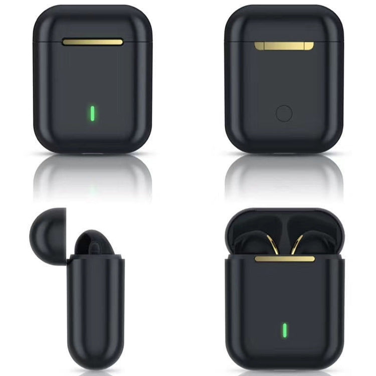J18 Bluetooth 5.0 TWS Wireless Binaural Bluetooth Earphone with Charging Box(Black) - TWS Earphone by PMC Jewellery | Online Shopping South Africa | PMC Jewellery