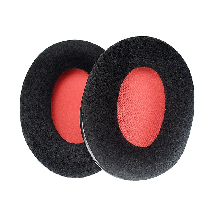 2 PCS For Kingston KHX-HSCP / HyperX Cloud II Headphone Cushion Flannel Red Net Sponge Cover Earmuffs Replacement Earpads - Earmuff & Pad by PMC TechLife | Online Shopping South Africa | PMC TechLife