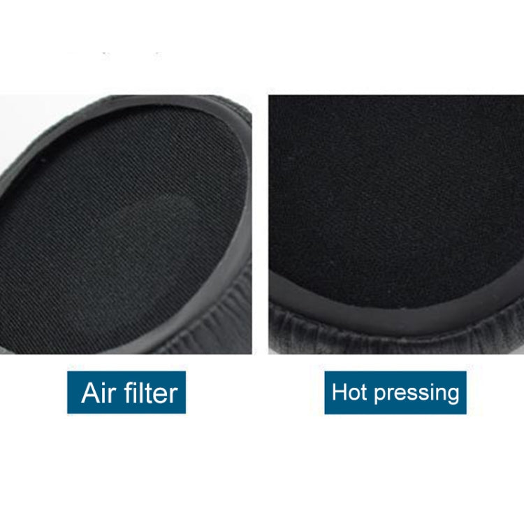 For JBL E30 Headphones Imitation Leather + Foam Soft Earphone Protective Cover Earmuffs, One Pair(Black) - Earmuff & Pad by PMC TechLife | Online Shopping South Africa | PMC TechLife