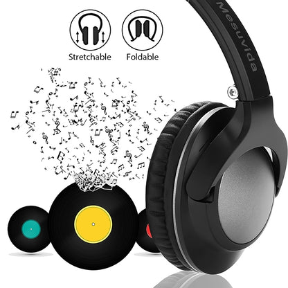BTH-803 Foldable Wireless Bluetooth V4.1 Headset Stereo Sound Earphones (Black) - Headset & Headphone by PMC Jewellery | Online Shopping South Africa | PMC Jewellery
