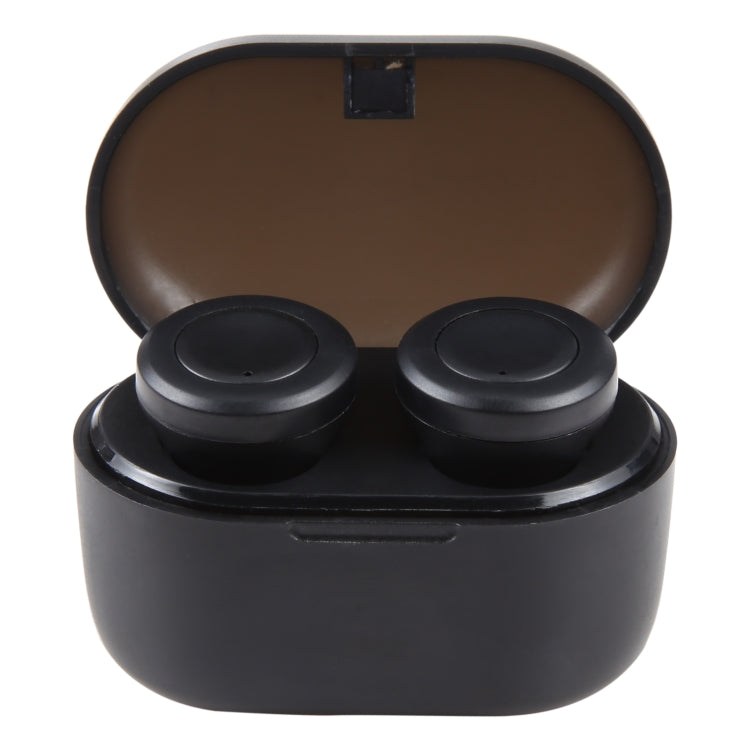A6 Bluetooth 5.0 True Wireless Bluetooth Earphone with Charging Box(Black) - Bluetooth Earphone by PMC TechLife | Online Shopping South Africa | PMC TechLife