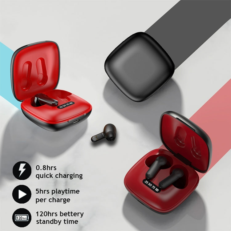 XG31 Bluetooth 5.0 IPX6 Waterproof  Wireless Bluetooth Earphone with Charging Box (Red) - Bluetooth Earphone by PMC Jewellery | Online Shopping South Africa | PMC Jewellery