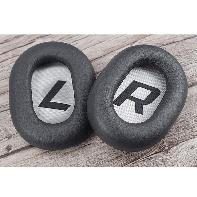 For Plantronics Backbeat Pro 2 / Voyager 8200UC Earphone Cushion Cover Earmuffs Replacement Earpads(Grey) - Earmuff & Pad by PMC TechLife | Online Shopping South Africa | PMC TechLife