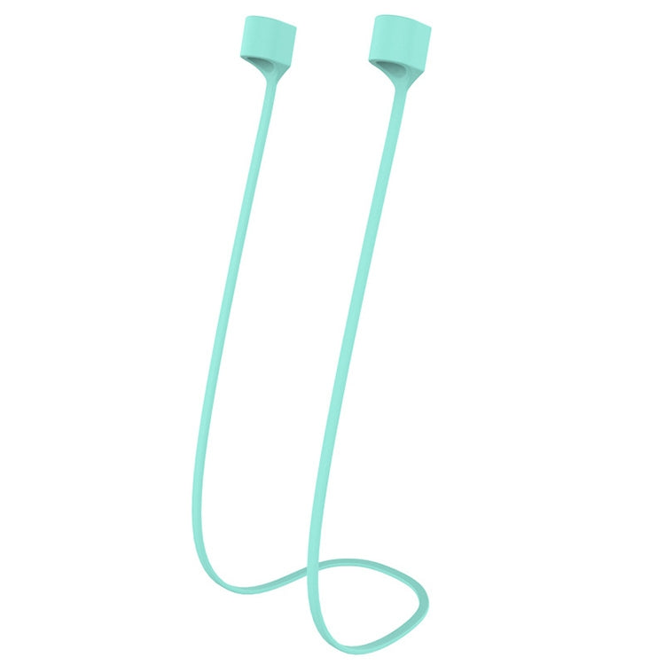 Wireless Bluetooth Headset Anti-lost Rope Magnetic Silicone Lanyard for Apple AirPods 1 / 2(Mint Green) - Anti-lost & Holder by PMC Jewellery | Online Shopping South Africa | PMC Jewellery