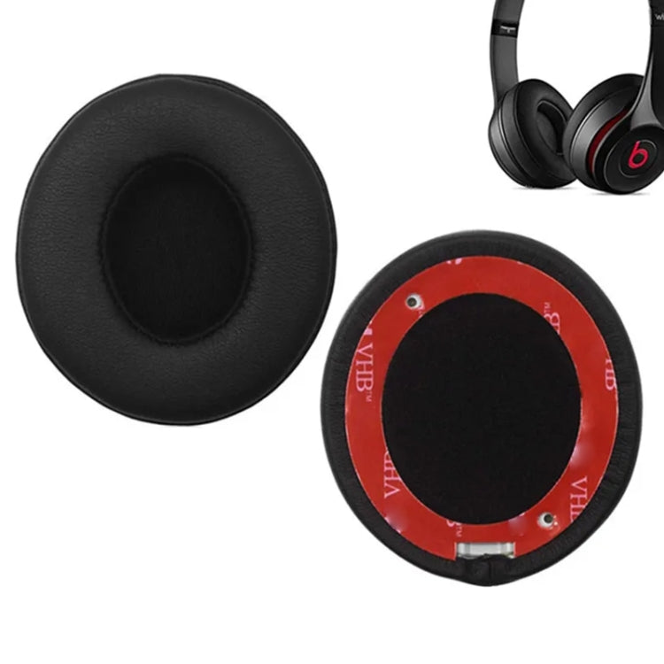 1 Pair Soft Sponge Earmuff Headphone Jacket for Beats Solo 2.0 / 3.0, Bluetooth Version(Red) - Earmuff & Pad by PMC TechLife | Online Shopping South Africa | PMC TechLife
