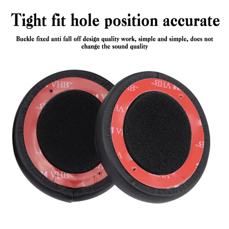 1 Pair Soft Sponge Earmuff Headphone Jacket for Beats Solo 2.0 / 3.0, Bluetooth Version(Black) - Earmuff & Pad by PMC TechLife | Online Shopping South Africa | PMC TechLife