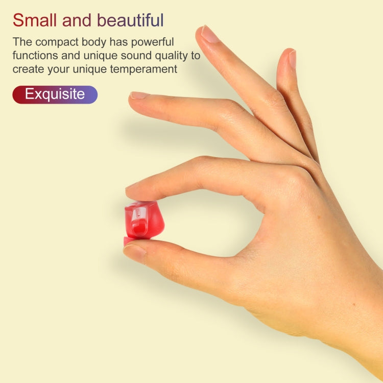 HOPESTAR S11 Bluetooth 5.0 True Wireless Bluetooth Earphone (Red) - TWS Earphone by HOPESTAR | Online Shopping South Africa | PMC TechLife | Buy Now Pay Later Mobicred