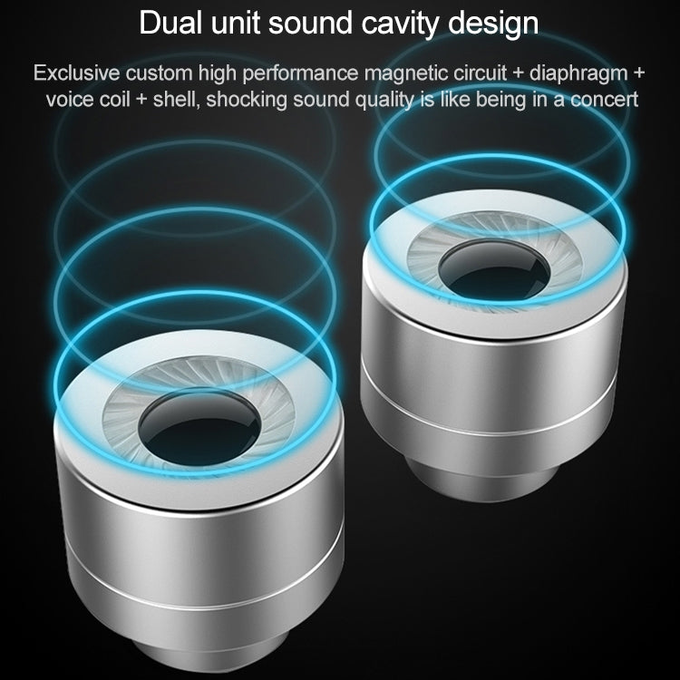 D12 1.2m Wired In Ear 3.5mm Interface Stereo Wire-Controlled HIFI Earphones Dual-motion Loop Running Game Music Headset With Packaging(Black) - free shipping - PMC TechLife - Order now!