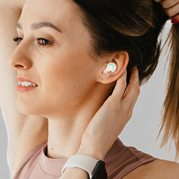 MD06 Mini In-ear TWS Wireless Touch Digital Display Bluetooth Earphone (Black) - TWS Earphone by PMC TechLife | Online Shopping South Africa | PMC TechLife