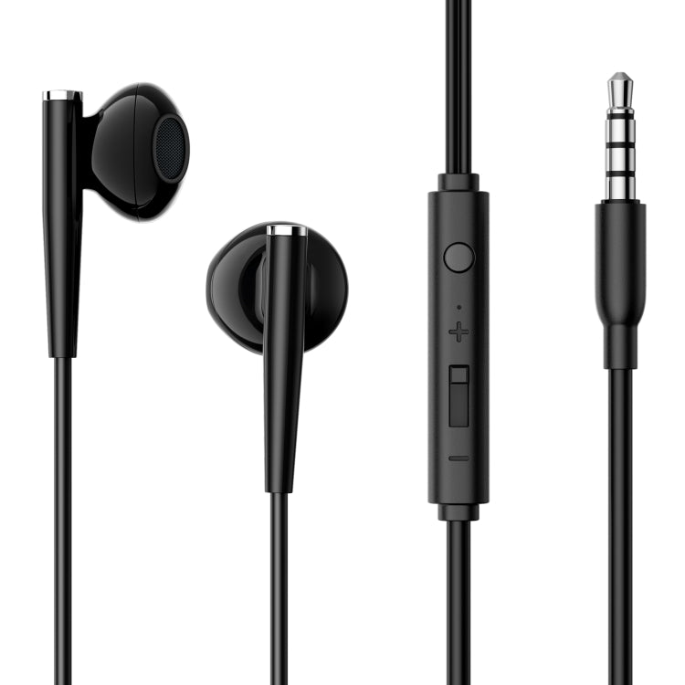 JOYROOM JR-EW04 3.5mm Wire-controlled Half In-ear Gaming Earphone with Microphone (Black) - Normal Style Earphone by JOYROOM | Online Shopping South Africa | PMC Jewellery