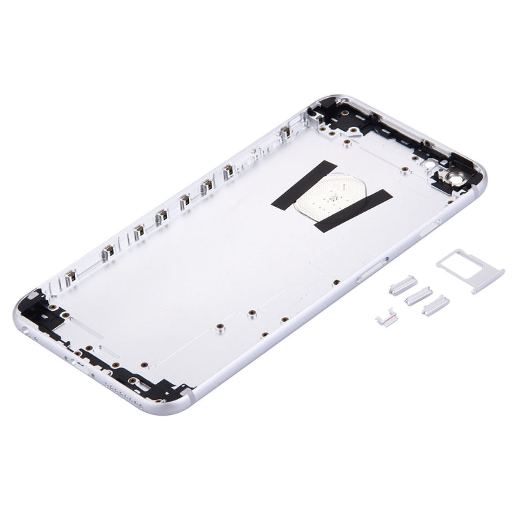 5 in 1 for iPhone 6s Plus (Back Cover + Card Tray + Volume Control Key + Power Button + Mute Switch Vibrator Key) Full Assembly Housing Cover(Silver) - iPhone 6S/6S Plus Parts by PMC TechLife | Online Shopping South Africa | PMC TechLife