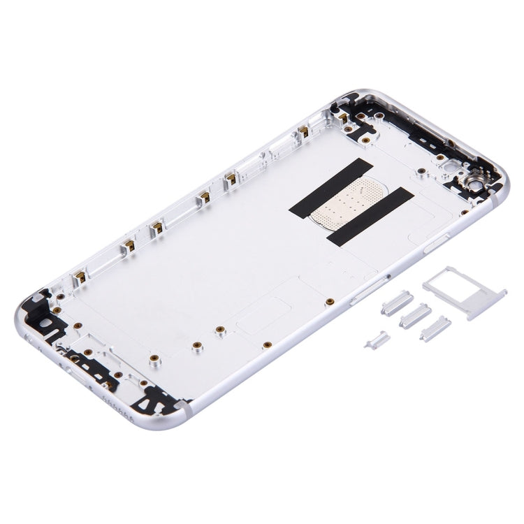 5 in 1 for iPhone 6s (Back Cover + Card Tray + Volume Control Key + Power Button + Mute Switch Vibrator Key) Full Assembly Housing Cover(Silver) - iPhone 6S/6S Plus Parts by PMC TechLife | Online Shopping South Africa | PMC TechLife