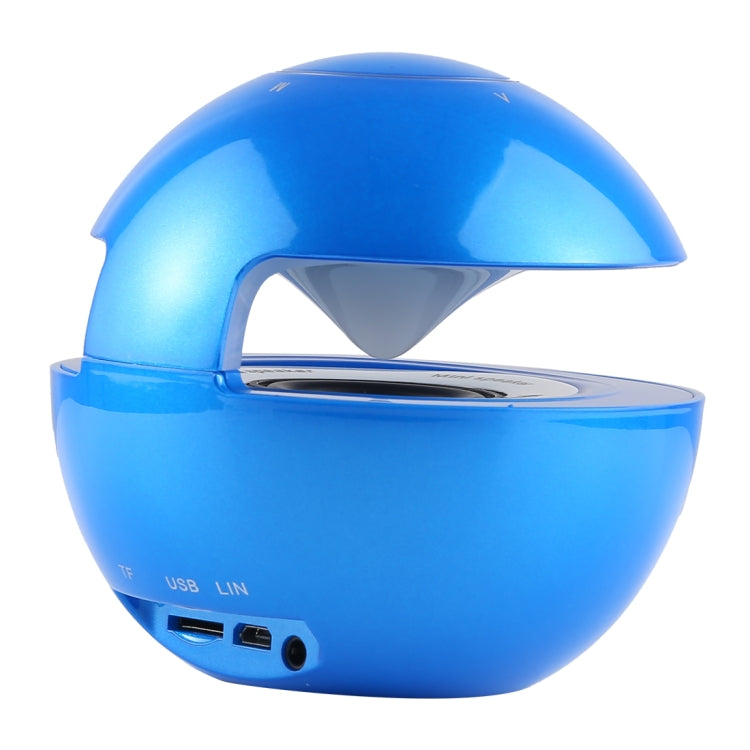 BT-118 Mini Wireless Bluetooth Speaker with Breathing Light, Support Hands-free / TF Card / AUX(Blue) - Mini Speaker by PMC Jewellery | Online Shopping South Africa | PMC Jewellery