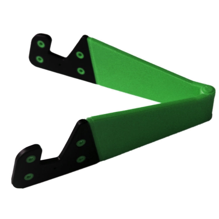 V Shape Universal Mobile Phone Tablet Bracket Holder (Green) - Desktop Holder by PMC TechLife | Online Shopping South Africa | PMC TechLife