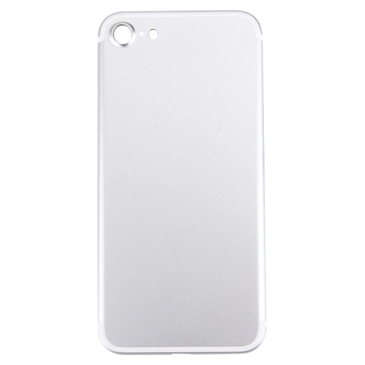 5 in 1 for iPhone 7 (Back Cover + Card Tray + Volume Control Key + Power Button + Mute Switch Vibrator Key) Full Assembly Housing Cover(Silver) - Back Cover by PMC TechLife | Online Shopping South Africa | PMC TechLife