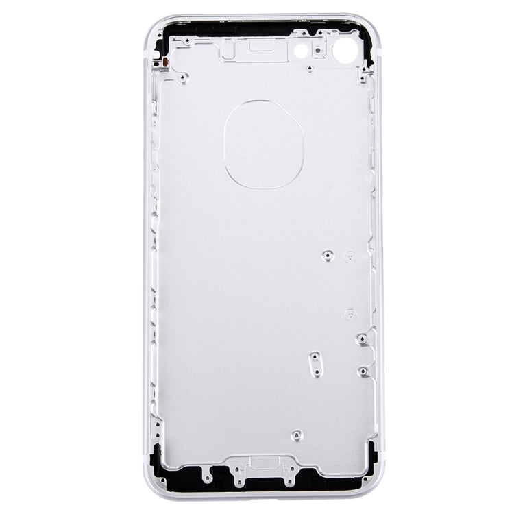 5 in 1 for iPhone 7 (Back Cover + Card Tray + Volume Control Key + Power Button + Mute Switch Vibrator Key) Full Assembly Housing Cover(Silver) - Back Cover by PMC TechLife | Online Shopping South Africa | PMC TechLife