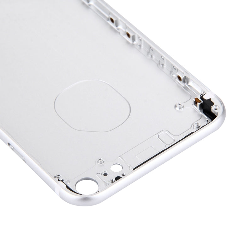 5 in 1 for iPhone 7 (Back Cover + Card Tray + Volume Control Key + Power Button + Mute Switch Vibrator Key) Full Assembly Housing Cover(Silver) - Back Cover by PMC TechLife | Online Shopping South Africa | PMC TechLife