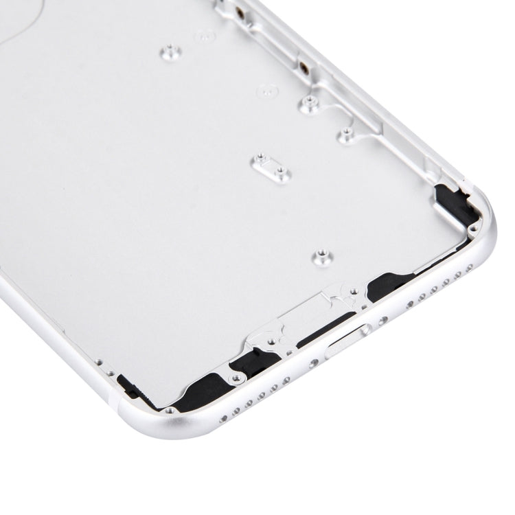 5 in 1 for iPhone 7 (Back Cover + Card Tray + Volume Control Key + Power Button + Mute Switch Vibrator Key) Full Assembly Housing Cover(Silver) - Back Cover by PMC TechLife | Online Shopping South Africa | PMC TechLife