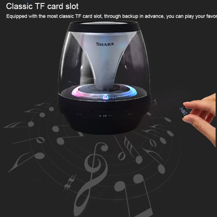 SHABA VS-18 Bluetooth 4.2 Multi-function Portable Small Magic Lamp Colorful Wireless Bluetooth Speaker (Blue) - Mini Speaker by PMC TechLife | Online Shopping South Africa | PMC TechLife