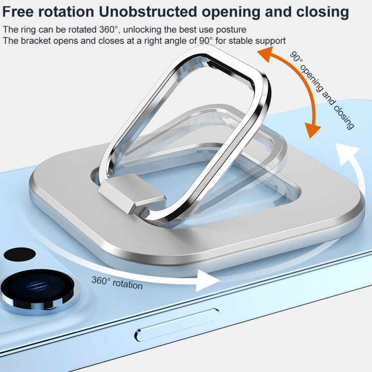 Magsafe Magnetic Mobile Phone Ring Holder (Silver) - Ring Holder by PMC TechLife | Online Shopping South Africa | PMC TechLife