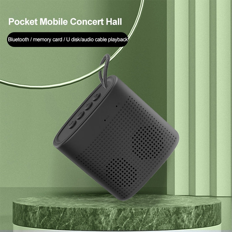 EBS-037 Portable Outdoor Card Mini Wireless Bluetooth Speaker(Blue) - Mini Speaker by PMC TechLife | Online Shopping South Africa | PMC TechLife