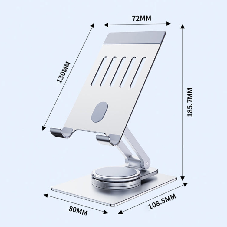 R-JUST HZ26 360-degree Rotating Aluminum Alloy Folding Phone Holder - Desktop Holder by R-JUST | Online Shopping South Africa | PMC Jewellery